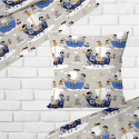 Tissu coton au métre imprimé Capitaine