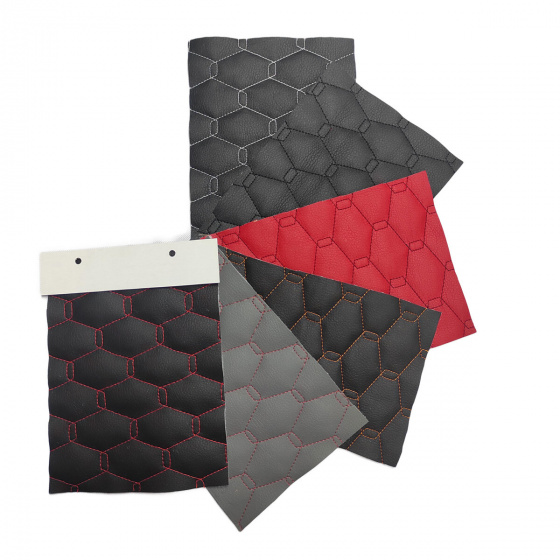 Katalog potahových látek Eko kůže Prošívaná GEO