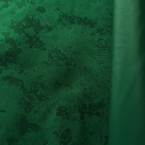 Tissu extérieur Imperméable PVC Codura 600D, 360 g/m², 150 cm, Pixel Verte