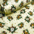 Tissus en coton de Noël au mètre, Motif de Noël jaune, 160 cm