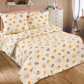 Tissu coton au métre imprimé Hiboux couleur jaune