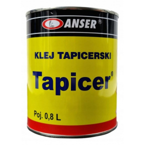 Colle spésiale pour cuir écologique et tissus TAPICER 0;8 kg Colle spésiale pour cuir écologique et tissus TAPICER 0;8 kg
