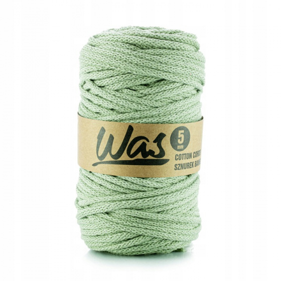 Cordons tressé coton 5 mm, 100 m, couleur olive 230