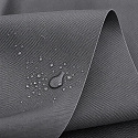 Voile d’ombrage rectangulaire 3x3 m, Oxford 165 g/m², protection contre le soleil avec protection UV, gris