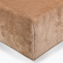 Drap microflanelle couleur marron 180x200