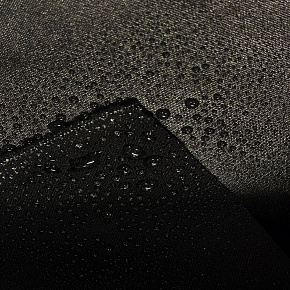 Tissu imperméable Kodura Nylon 1000D, 340 g/m², 147 cm, Noir