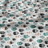 Tissu coton au métre imprimé Poissons sur blanc