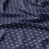 Tissu coton au mètre, 125 g/m², largeur 160 cm, imprimé Etoiles bleu marine   