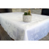 Nappe déperlante Carre, 140x220 cm, couleur blanche,  anti tache