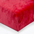 Drap microflanelle couleur Rouge 140x200