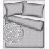 Tissu coton au mètre, 125 g/m², largeur 160 cm, imprimé Etoiles gris