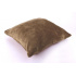 Housse d'oreiller en Velours Taupe 40X40 cm